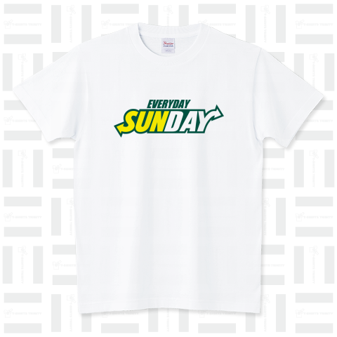 日曜日 スタンダードTシャツ(5.6オンス)