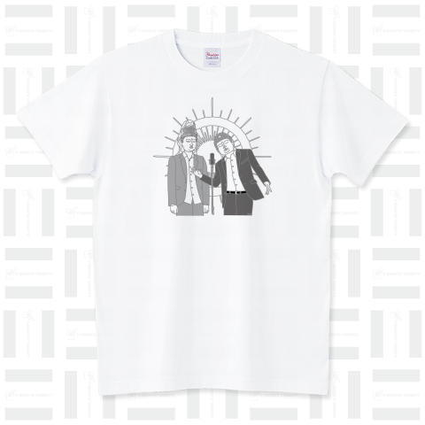 お釈迦様と大仏様(renew) スタンダードTシャツ(5.6オンス)