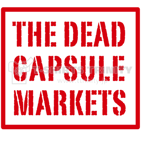 THE DEAD CAPSULE MARKETS（スマホケース）|デザインTシャツ通販