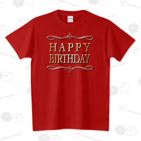 HAPPY BIRTHDAY スタンダードTシャツ(5.6オンス)