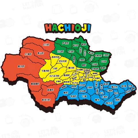 HACHIOJI MAP 八王子地図