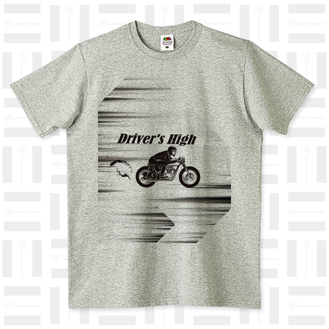 Driver's High FRUIT OF THE LOOM Tシャツ(4.8オンス)