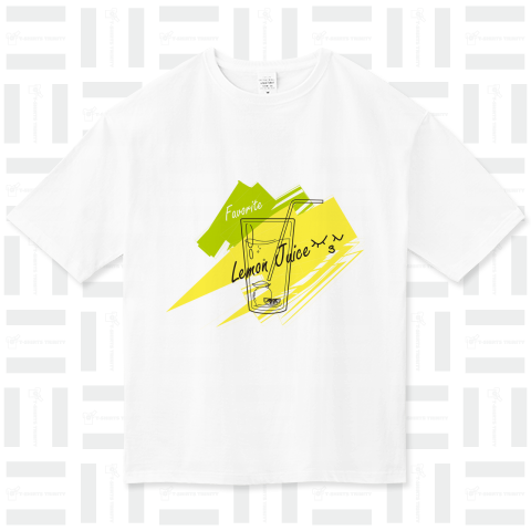 Lemon Juice ビッグシルエットTシャツ(5.6オンス)