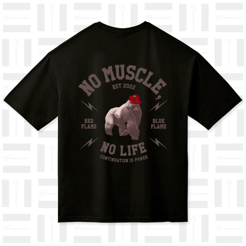 NO MUSCLE,NO LIFE(両面)