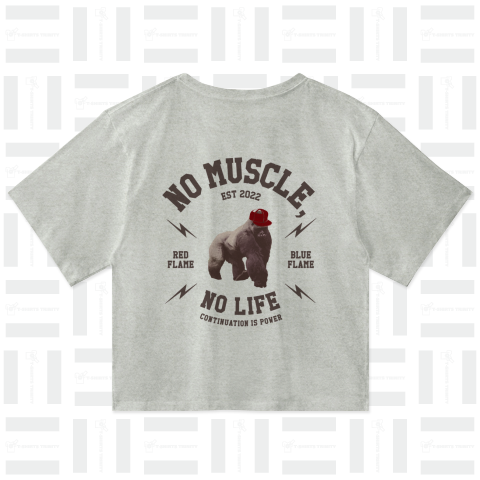 NO MUSCLE,NO LIFE(両面)