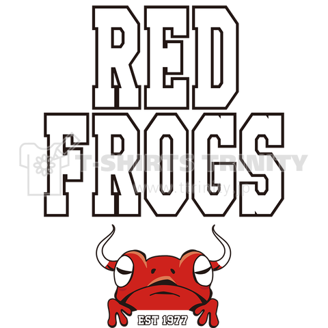 RED FROGS(バックプリント)