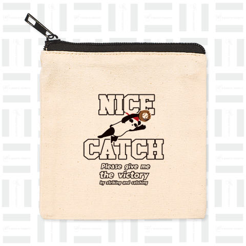 NICE CATCH PANDA(バックプリント)