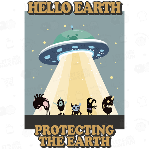 HELLO EARTH(バックプリント)