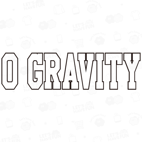 0 GRAVITY(両面プリント)