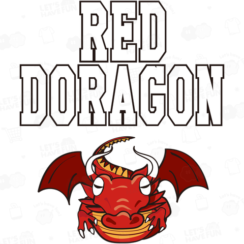 RED DORAGON(両面プリント)