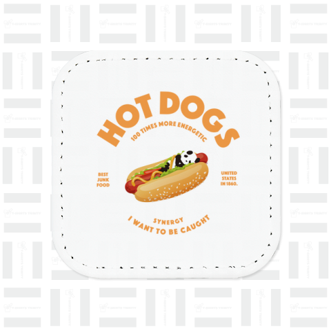 挟まれたいんだからパンダ HOTDOGS(両面プリント)