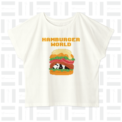 HAMBURGER WORLD.ドットパンダ