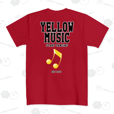 YELLOW MUSIC(バックプリント)