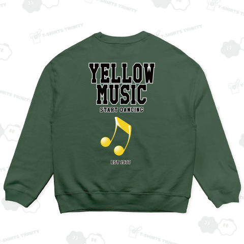 YELLOW MUSIC(バックプリント)