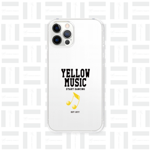 YELLOW MUSIC(バックプリント)