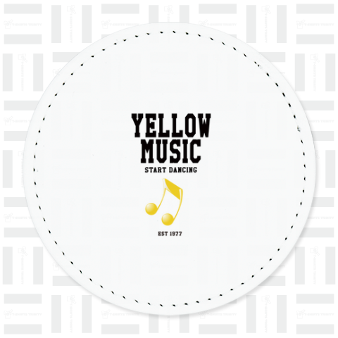 YELLOW MUSIC(バックプリント)