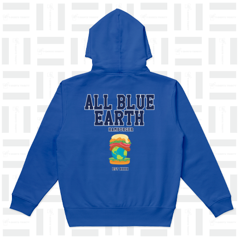 ALL BLUE EARTH(バックプリント)