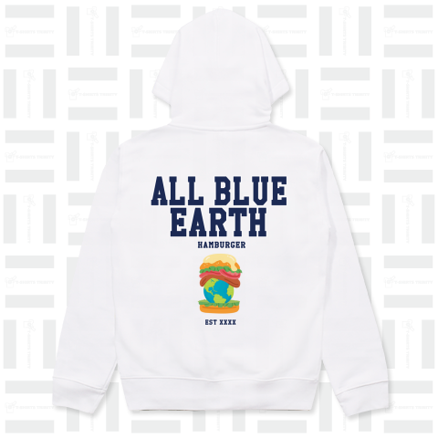 ALL BLUE EARTH(バックプリント)