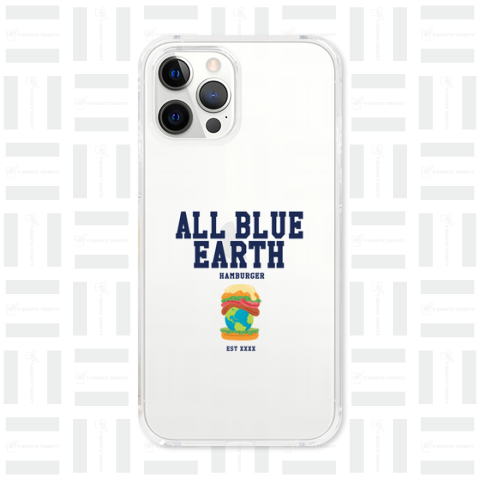 ALL BLUE EARTH(バックプリント)