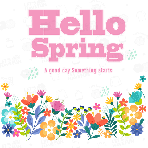 Hello Spring(バックプリント)