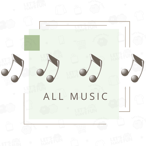 ALL MUSIC(バックプリント)