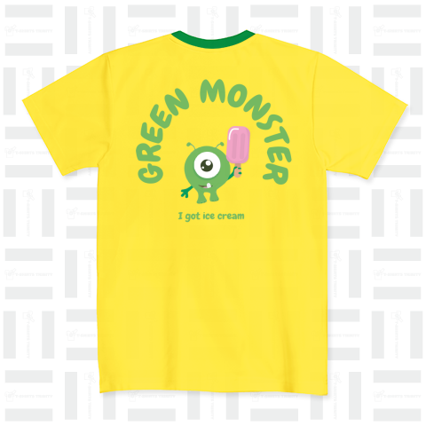 GREEN MONSTER(バックプリント)