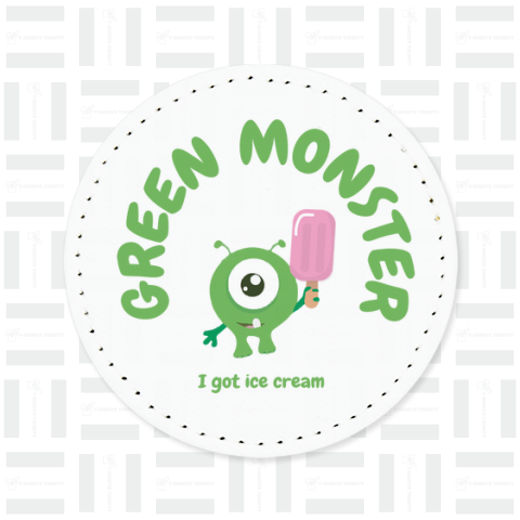GREEN MONSTER(バックプリント)