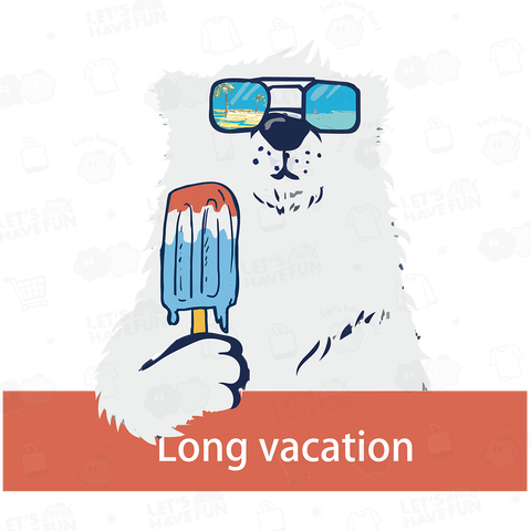 Long vacationシロクマLOGO