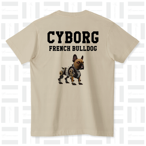 CYBORG FRENCH BULLDOG(バックプリント)