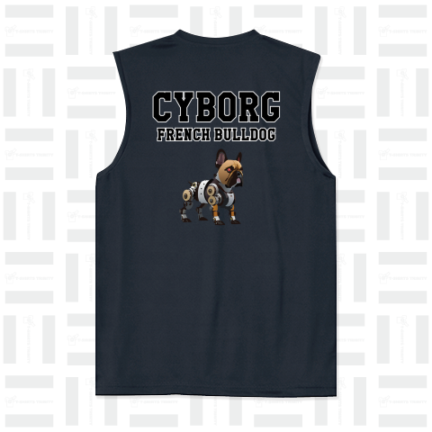 CYBORG FRENCH BULLDOG(バックプリント)