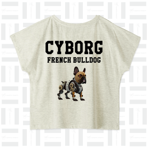 CYBORG FRENCH BULLDOG(バックプリント)