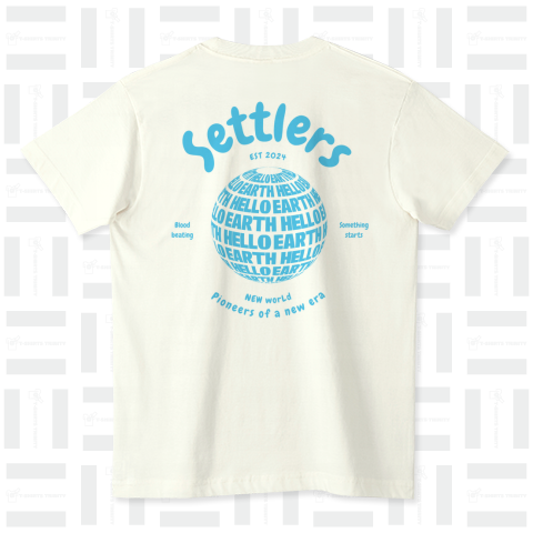 Settlers(バックプリント)