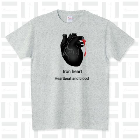 Iron heart スタンダードTシャツ(5.6オンス)