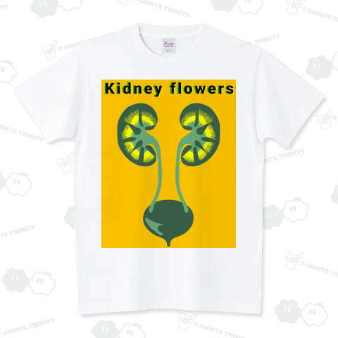 Kidney flowers スタンダードTシャツ(5.6オンス)