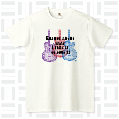 ギターdeギター FRUIT OF THE LOOM Tシャツ(4.8オンス)