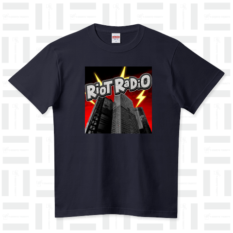 Riot Radio ハイクオリティーTシャツ(5.6オンス)