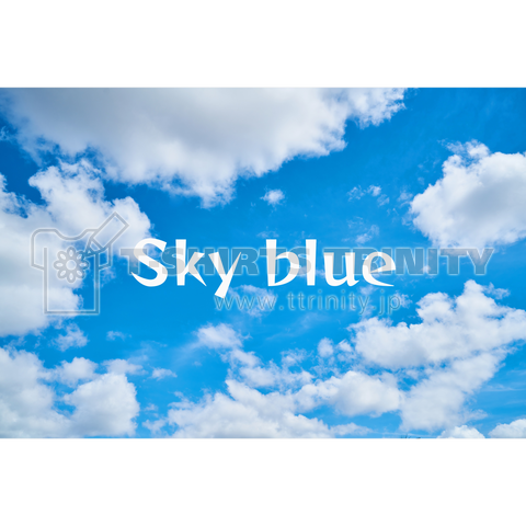 Sky blue(透明背景)