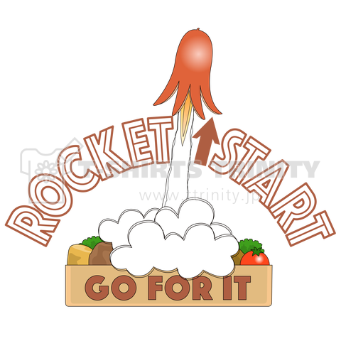 ロケットスタート デザインtシャツ通販 Tシャツトリニティ