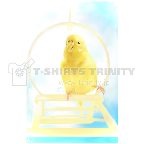 セキセイインコ 黄色い小鳥