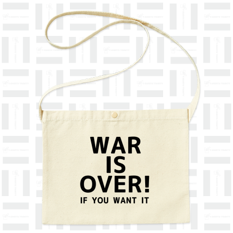 「WAR IS OVER! IF YOU WANT IT」(Black)