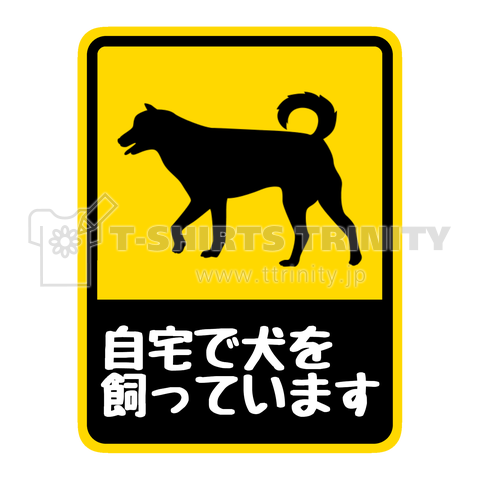 自宅で犬を飼っています