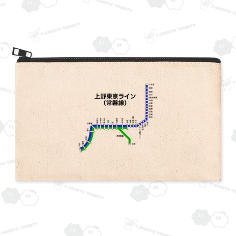 上野東京ライン (常磐線) 路線図