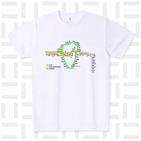 山手線・中央線・総武線 路線図