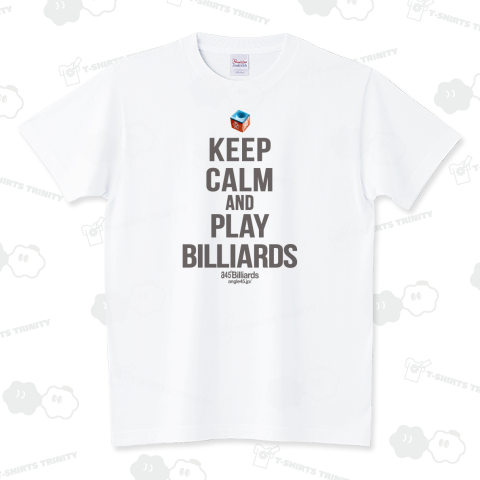 keep calm & play billiards!