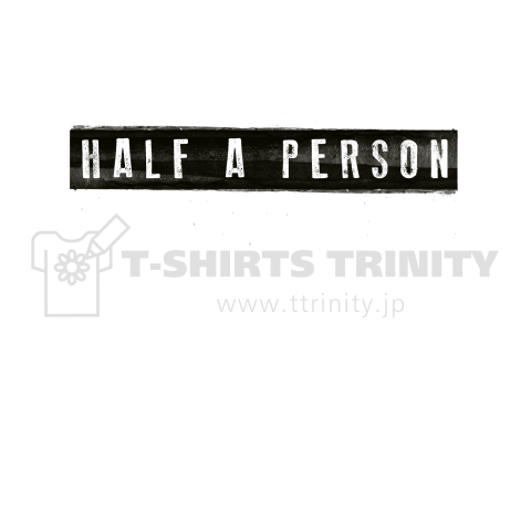 half a person