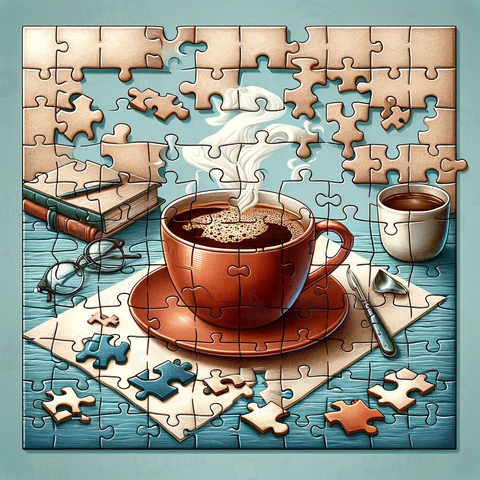 ジグソーコーヒーパズル