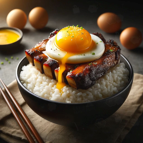 卵黄角煮丼