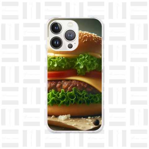ホクホクのハンバーガー