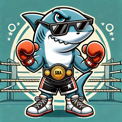 サメボクシング王者