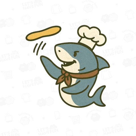 サメがピザ職サメ